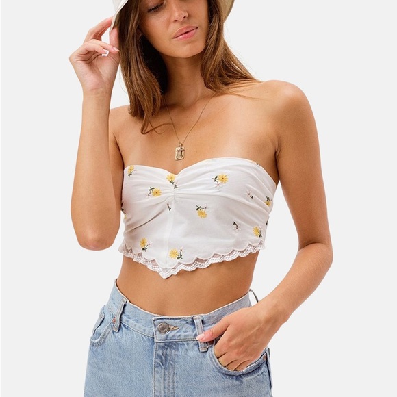 For Love And Lemons Tops - Fl&l Shelby scarf top